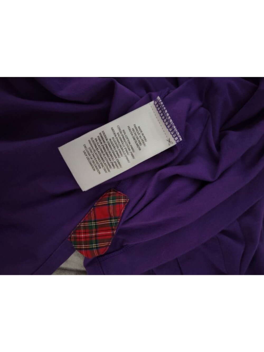 Polo Golf Ralph Lauren Purple Stretch Lisle Polo Shirt Size S - Picture 4 of 9